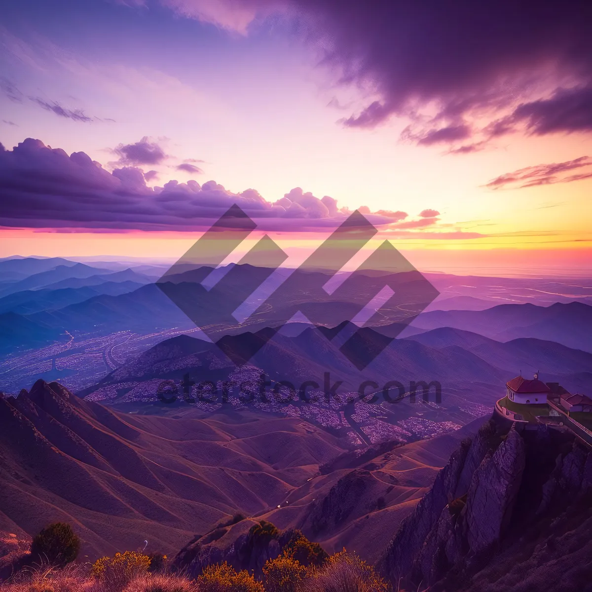 Picture of Grand Canyon Sunset - Majestic Highland Landscape