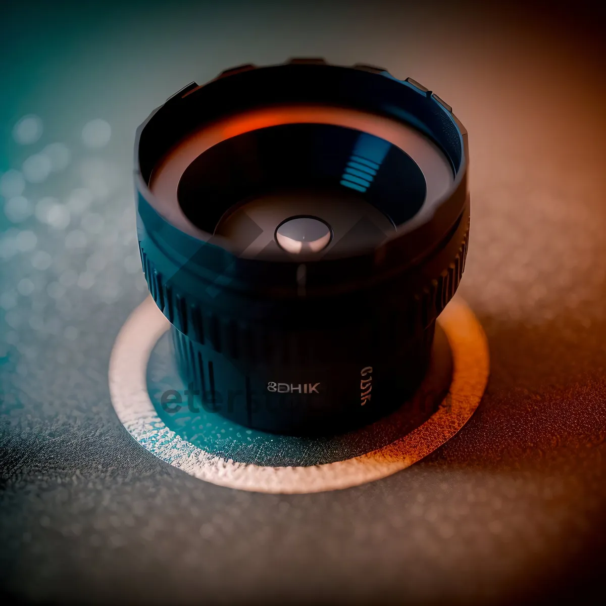 Picture of Black Camera Lens Cap for Precise Aperture Control