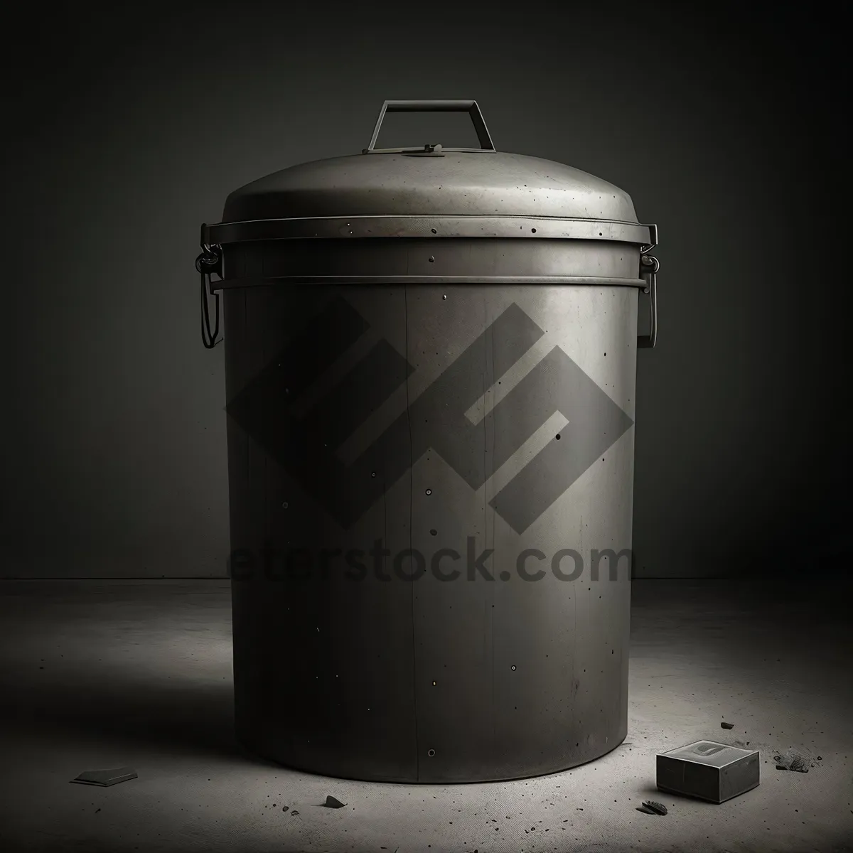 Picture of Metal Container Ashcan