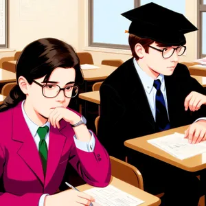 Successful Business Team Working in Office