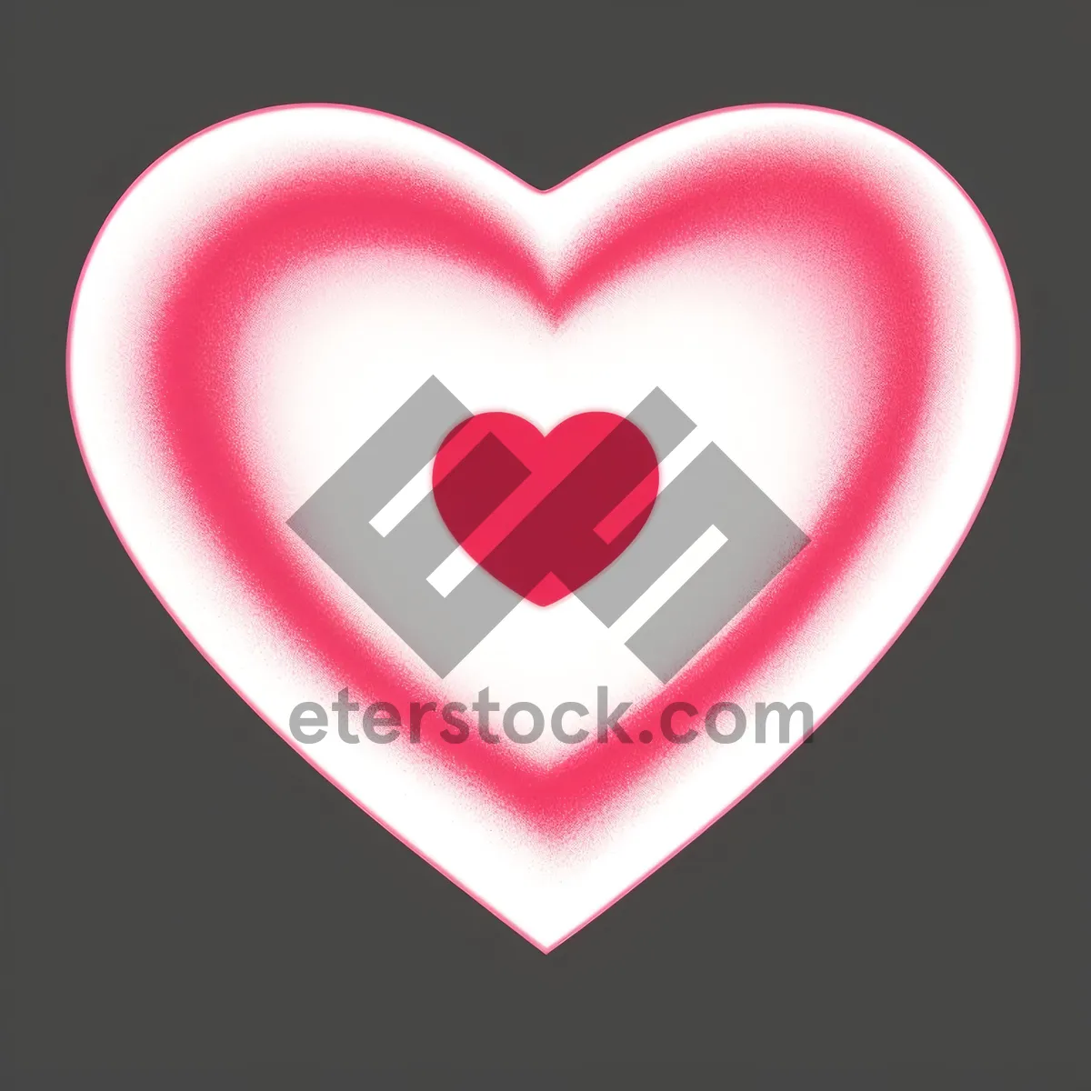 Picture of Valentine's Day Heart Card Decoration