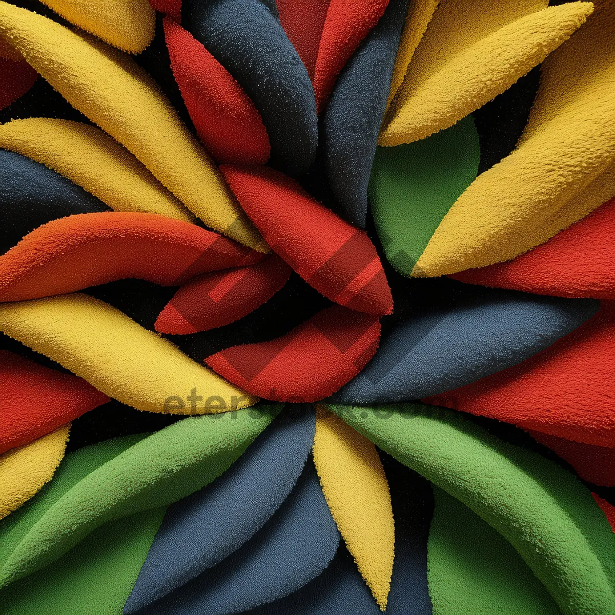 Picture of Colorful Elastic Band Texture