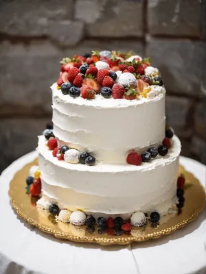 Delectable Berry Trifle with Fresh Cream and Chocolate