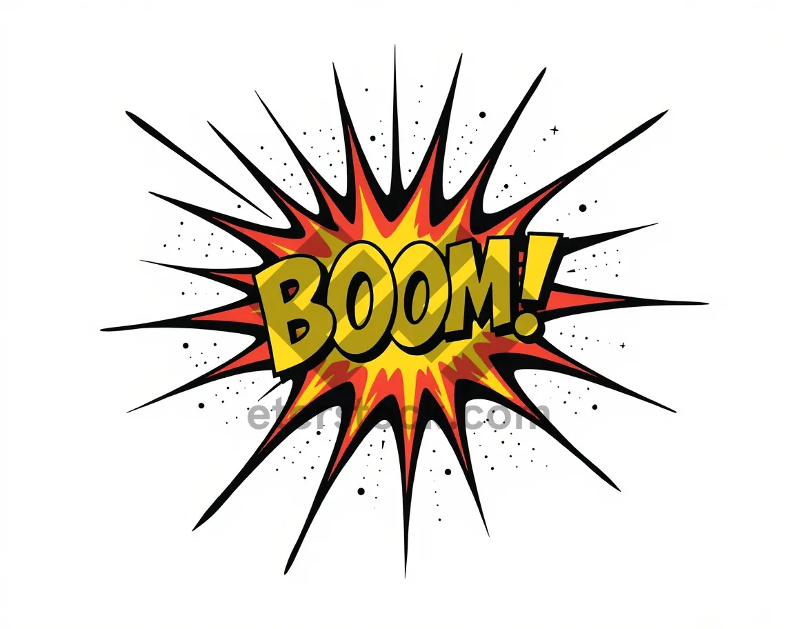 Picture of Graphic Lightning Symbol Decoration Icon