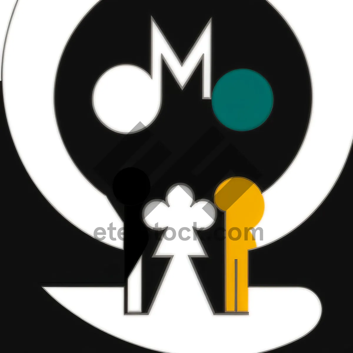 Picture of Black Poison Button Set - Hazard Icons