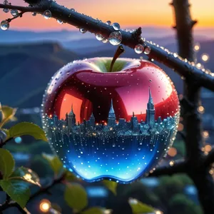 Delicious Fresh Apple Holiday Fence Structure