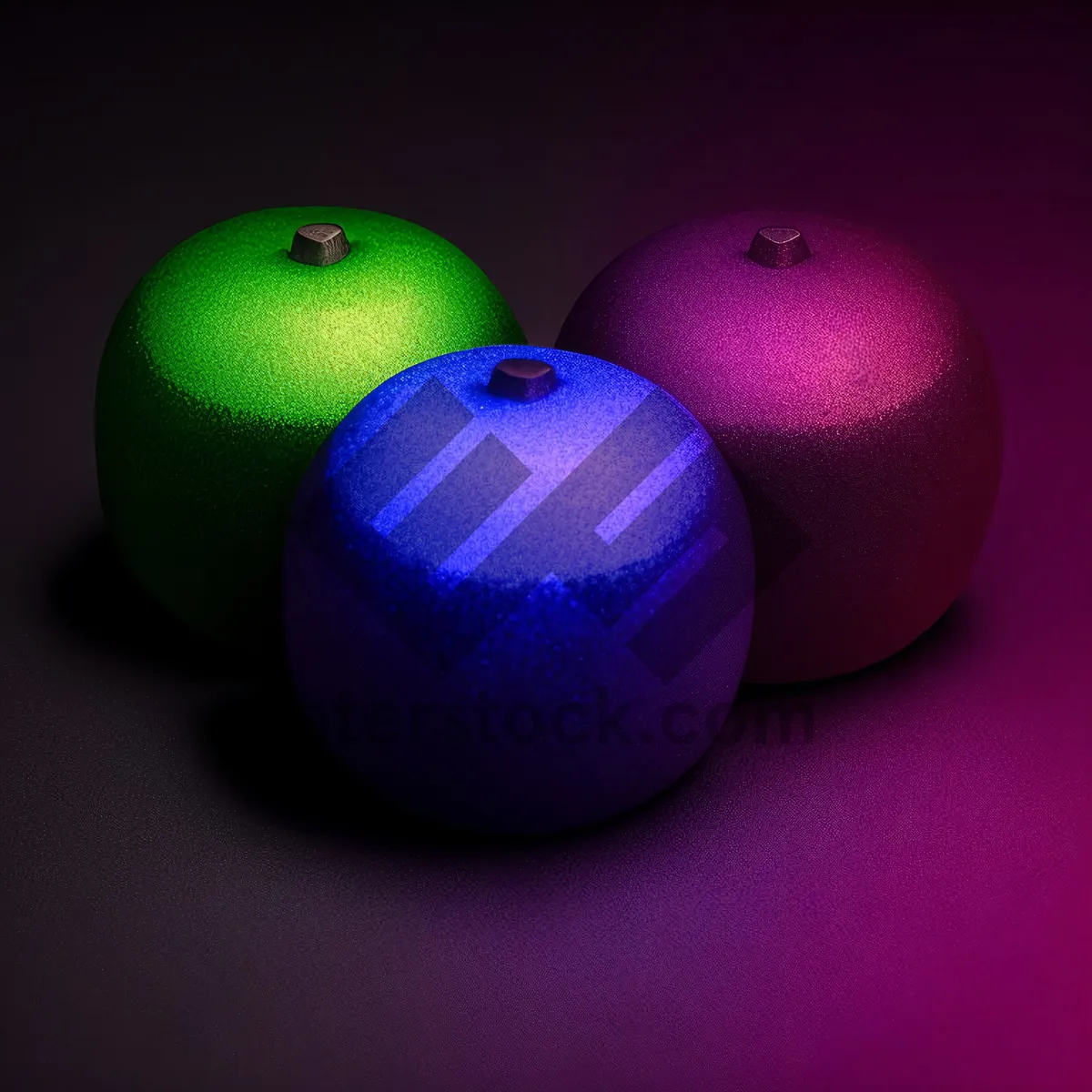 Picture of Colorful Sphere of Fruit on Table