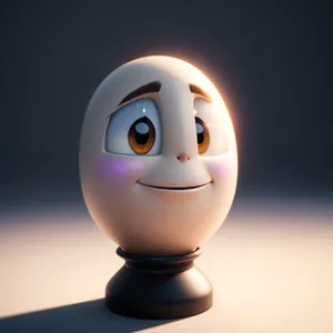 Magical Sorcerer Cartoon Character in 3D Render