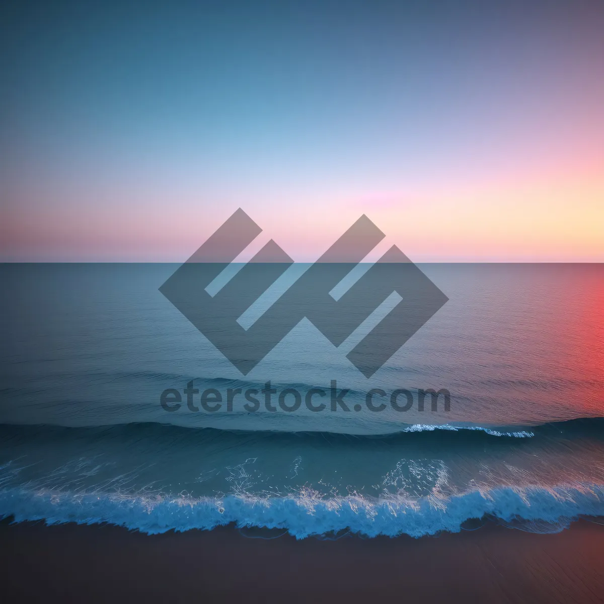 Picture of Sunset Serenity by the Seashore"
OR
"Tropical Tranquility at Sunset