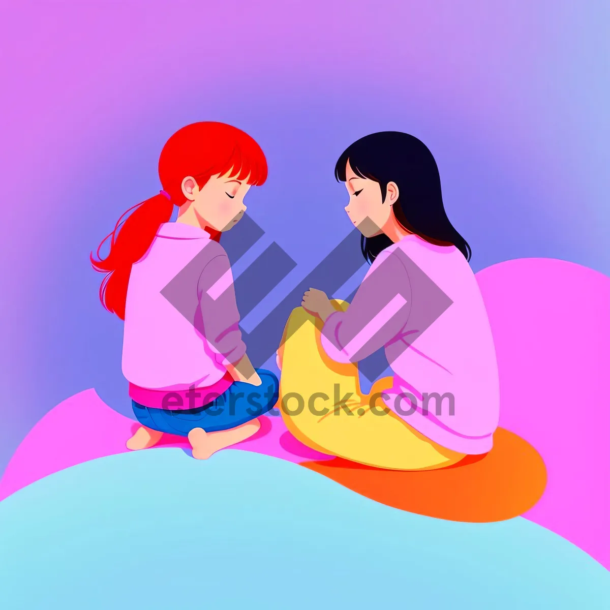 Picture of Joyful Cartoon Boy Art for Children