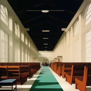 Modern Library Hall with Beautiful Interior Design