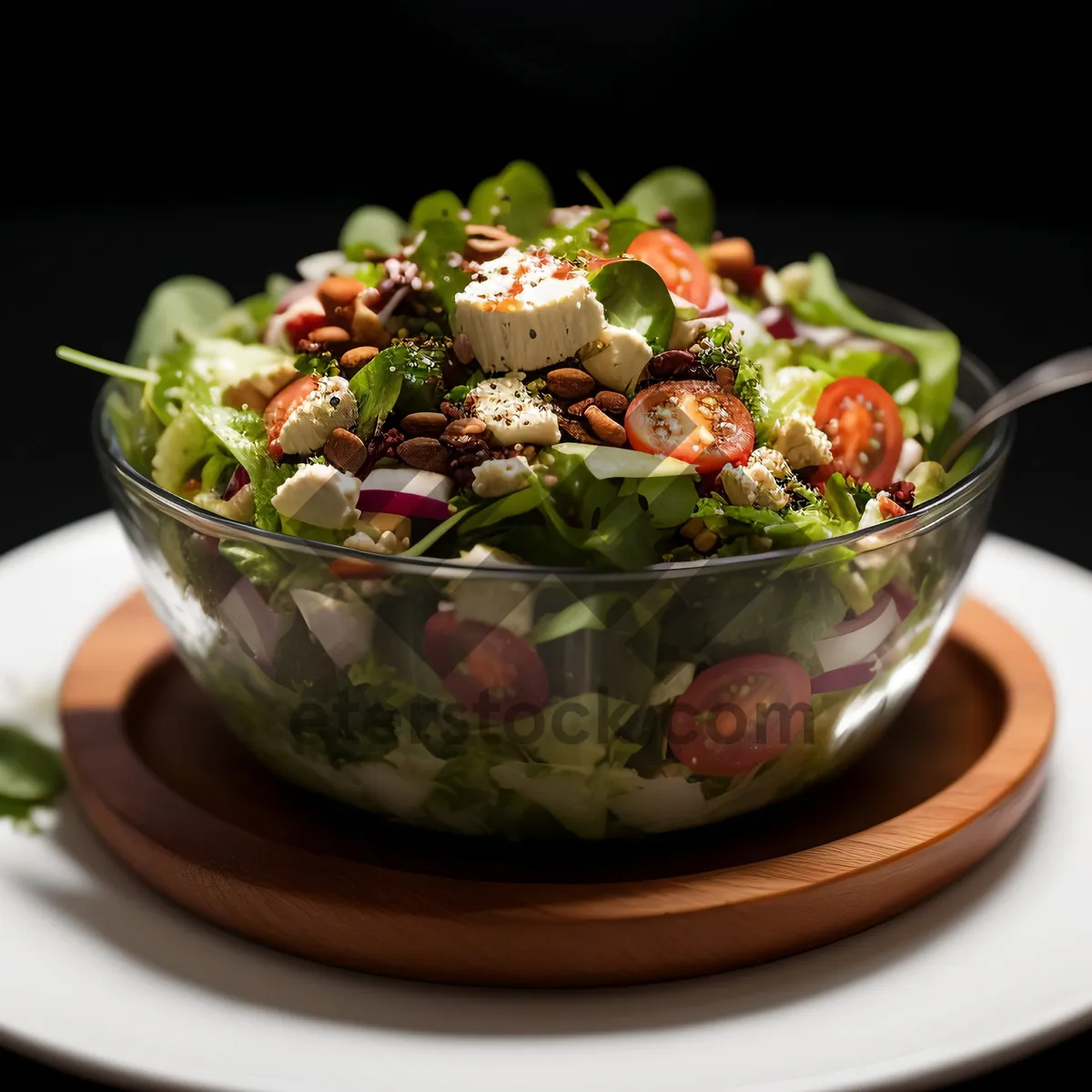 Picture of Fresh fruit salad bowl - healthy and delicious meal