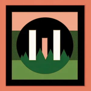 Bank Depository Facility with Symbolic Icon