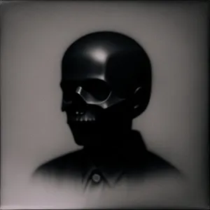 Sinister Skull Man in Dark Shades