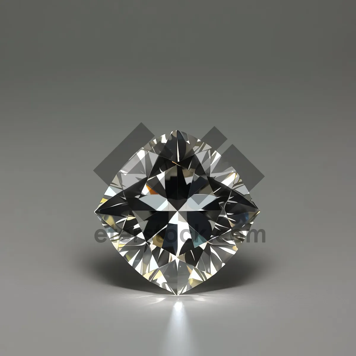 Picture of Breathtaking Brilliance: The Shimmering Crystal Diamond