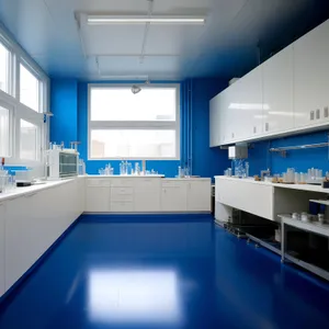 Modern luxury interior design of an office space.