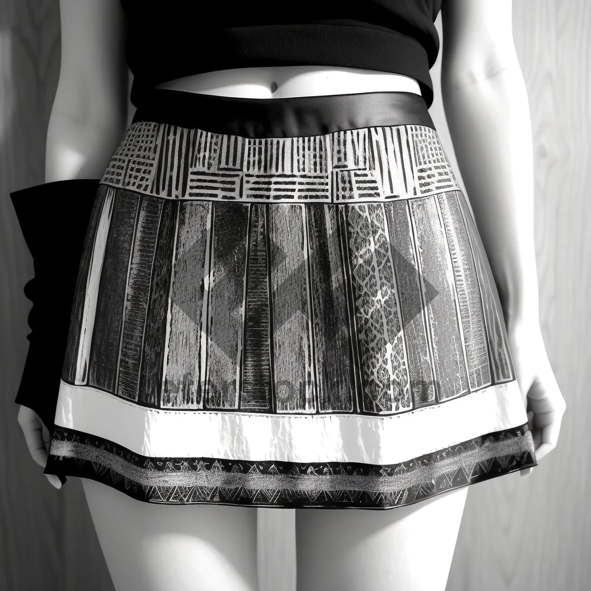 Picture of Stylish Miniskirt Fashion Portrait