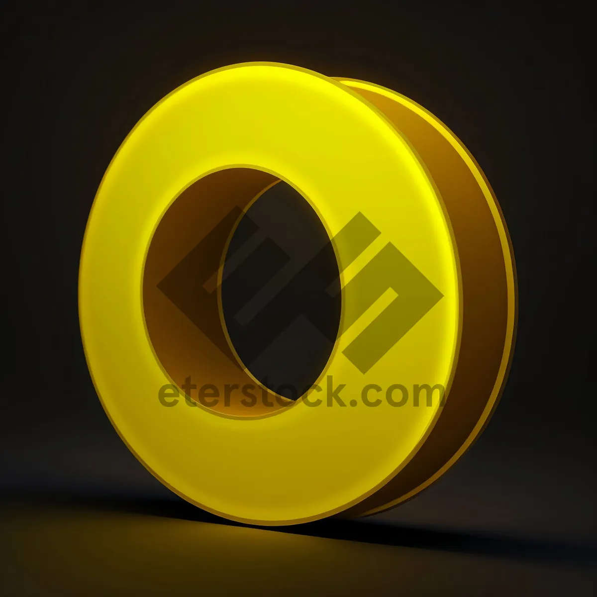 Picture of Shiny Black Glass Button Icon