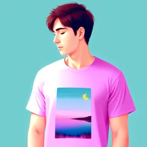 Joyful student lady with a captivating smile