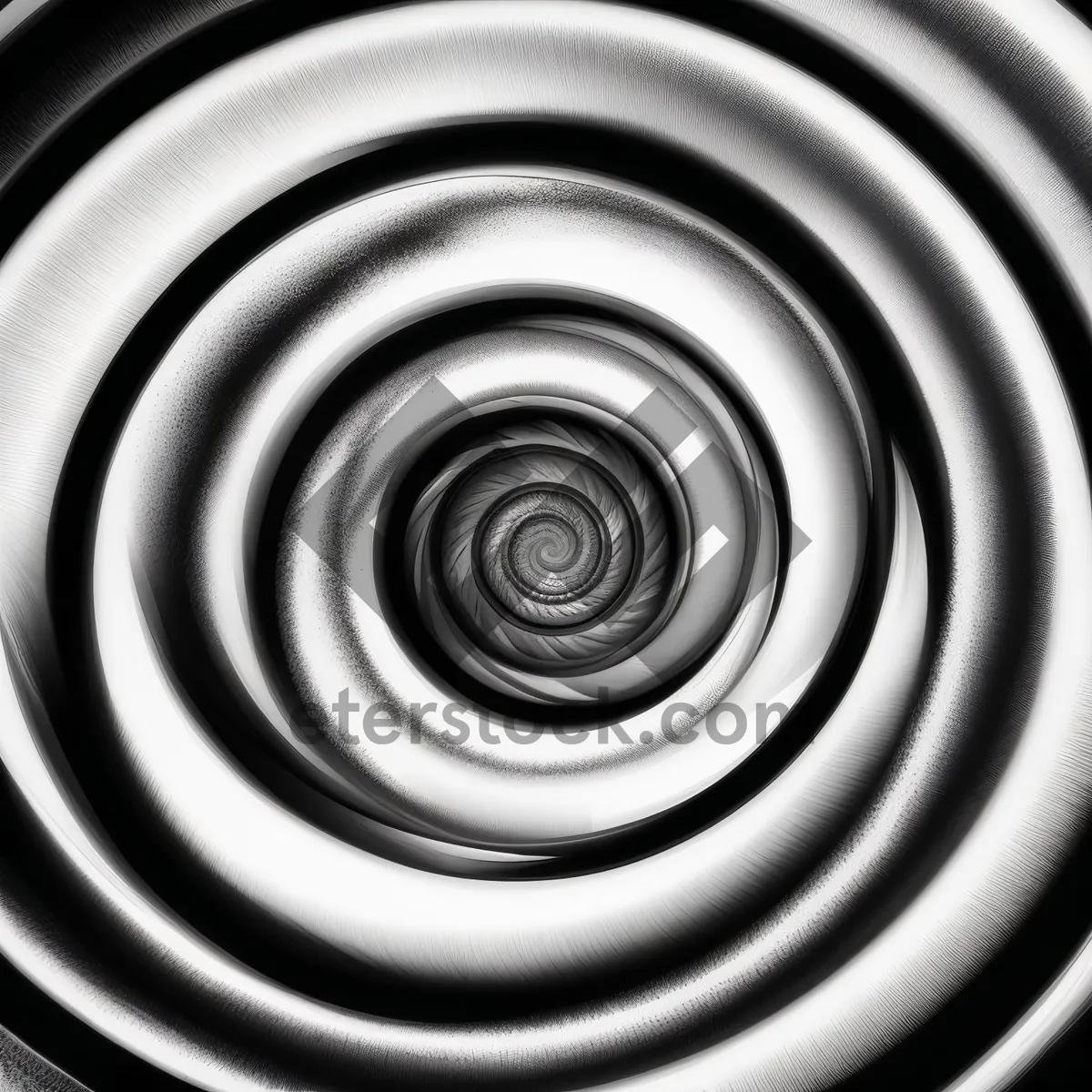 Picture of Coiled Motion: Abstract Digital Fractal Design