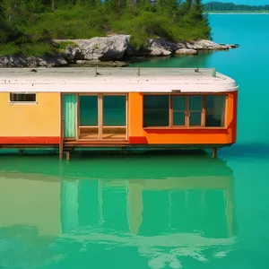 Serene Coastal Boathouse on Sunny Island