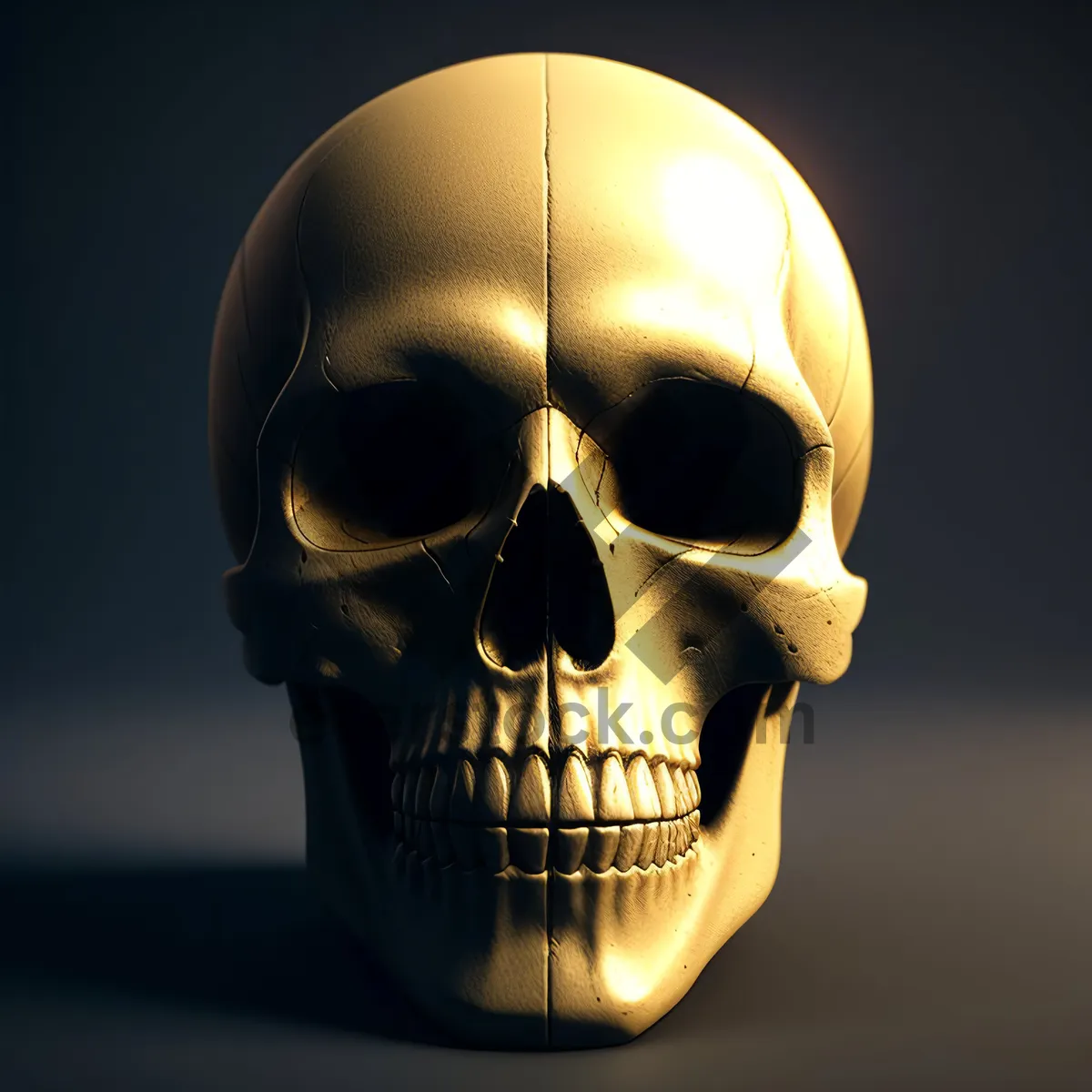 Picture of Pirate Skull Mask - Scary Skeleton Costume