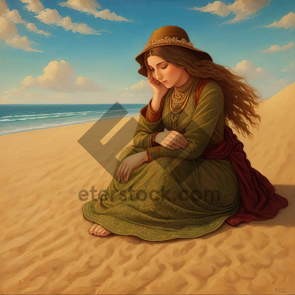 Picture of Sun-kissed Beach Bliss