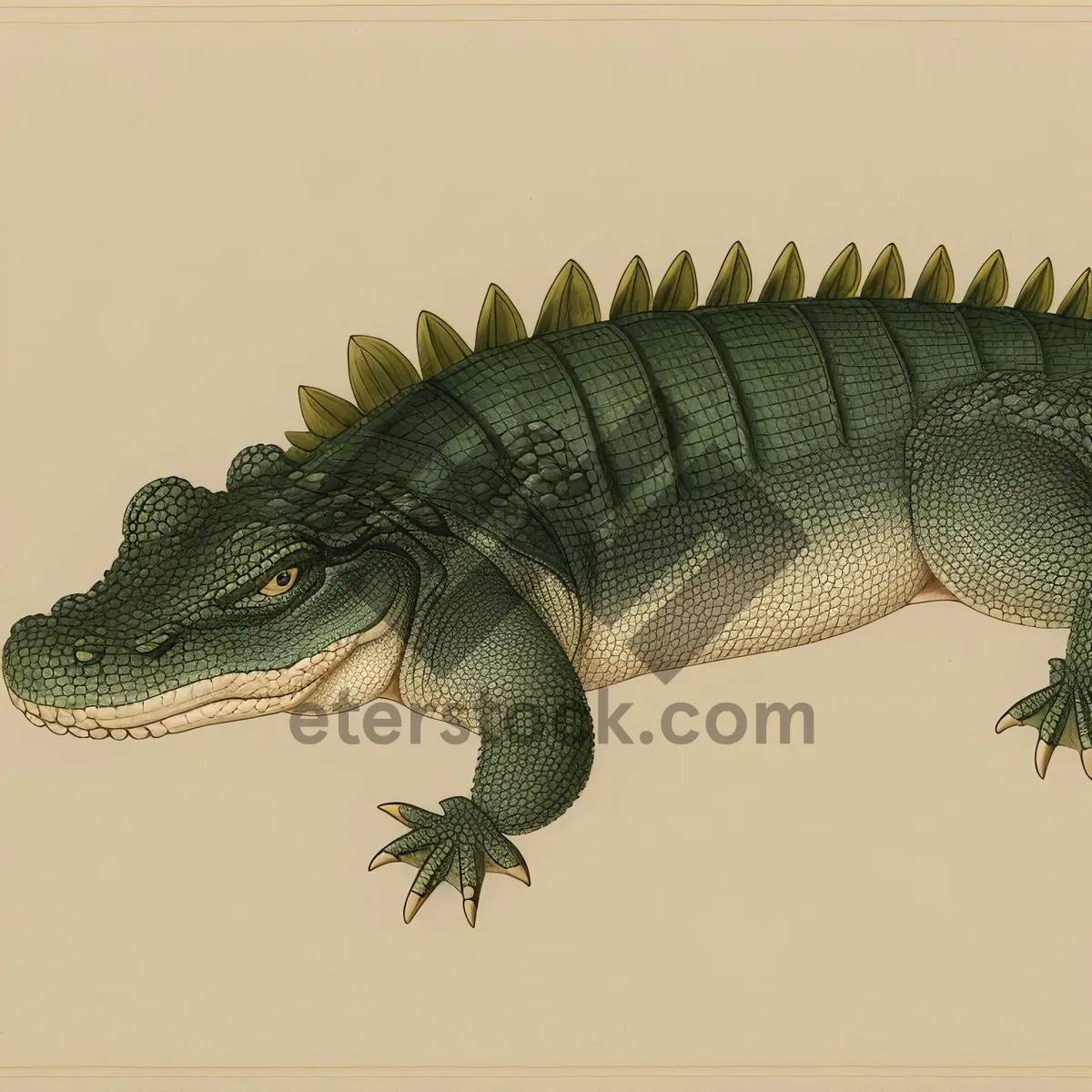 Picture of Exotic Tropical Reptile: The Wild Iguana King