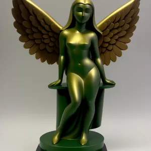 Bronze 3D Support Pedestal Sculpture