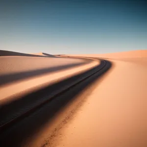 Dune Drift: Desert Road to Horizon