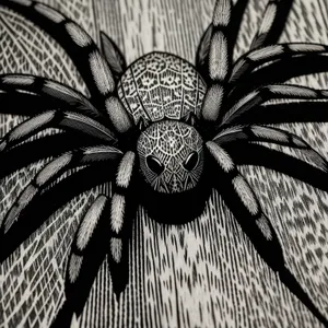 Spiderweb-inspired Chandelier Enlivens Vaulted Roof