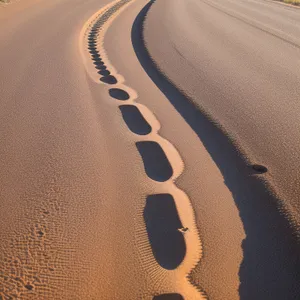 Sizzling Sahara Dunes: A Scorching Sandy Landscape