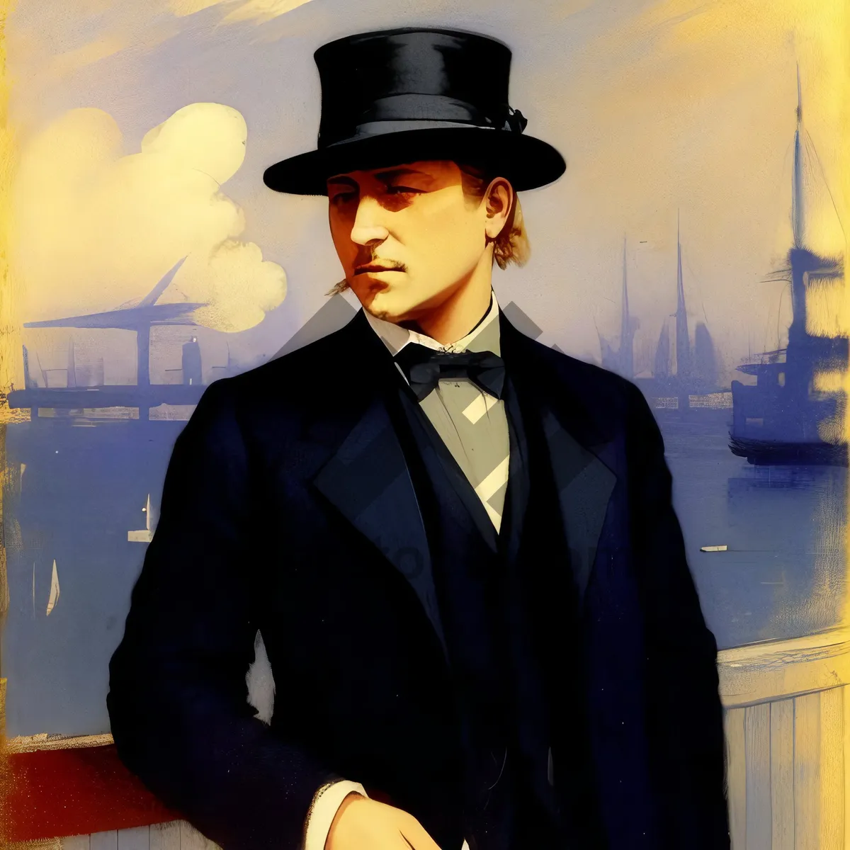 Picture of Successful corporate executive in professional attire