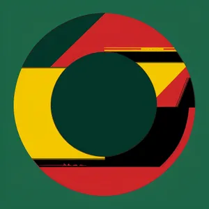 Round Icon Design Symbolizing Button Sign