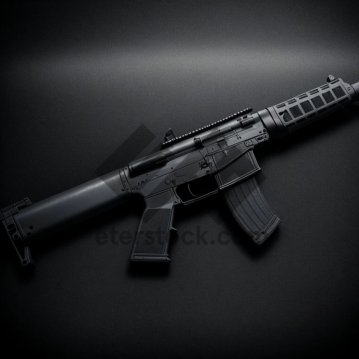 Picture of Powerful Automatic Assault Rifle: Ultimate Weapon of Defense