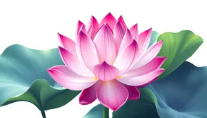 Pink Lotus Flower Bouquet for Valentine's Day Decor.