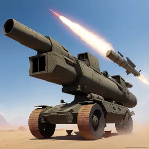 Sky High War Weapon: Military Rocket Airplane.