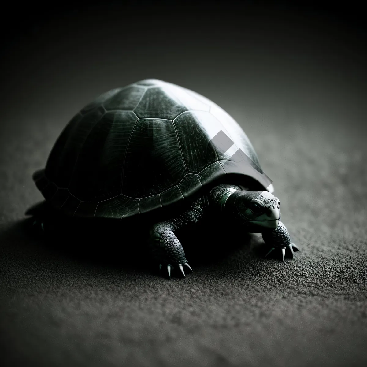 Picture of Sluggish Shell: Brown Mud Turtle in Wildlife