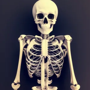 Terrifying Skeleton Sculpture - Bone-chilling 3D Pirate Head