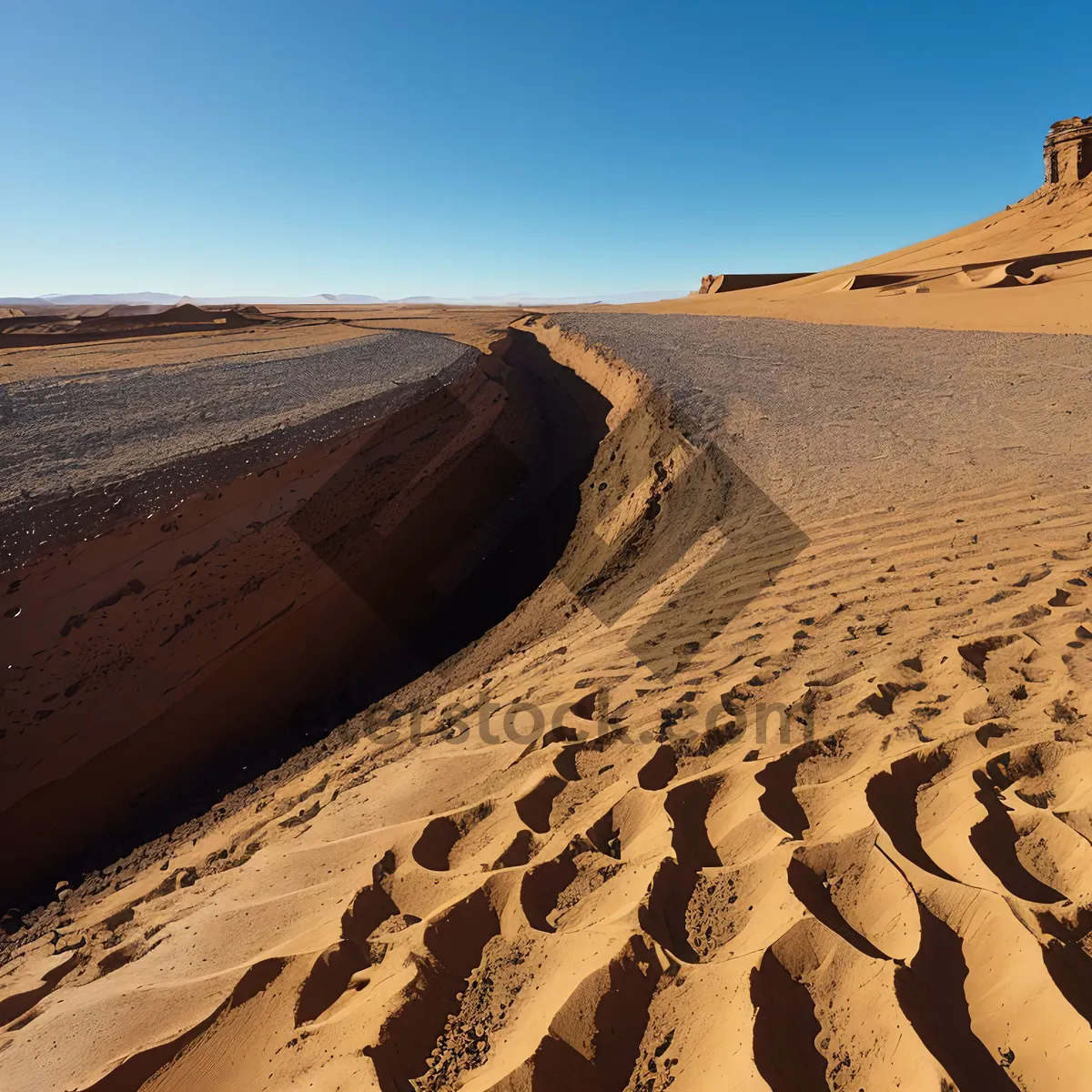 Picture of Majestic Dunes Stretching Across Desert Landscape