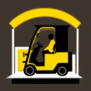 Bus and Car Icon Set: Transportation Symbols