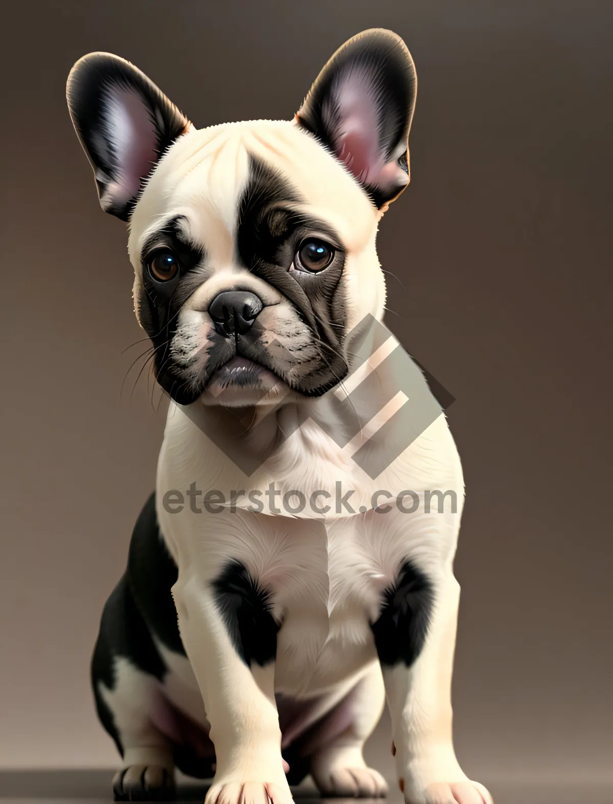 Picture of Wrunkly Bulldog Portrait