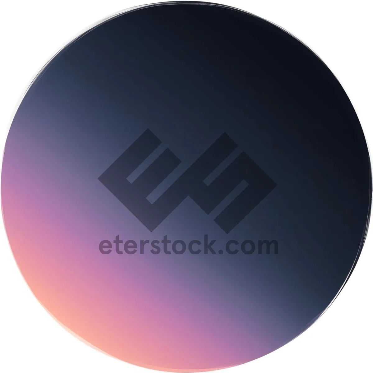 Picture of Shiny Glass Flag Graphic Icon