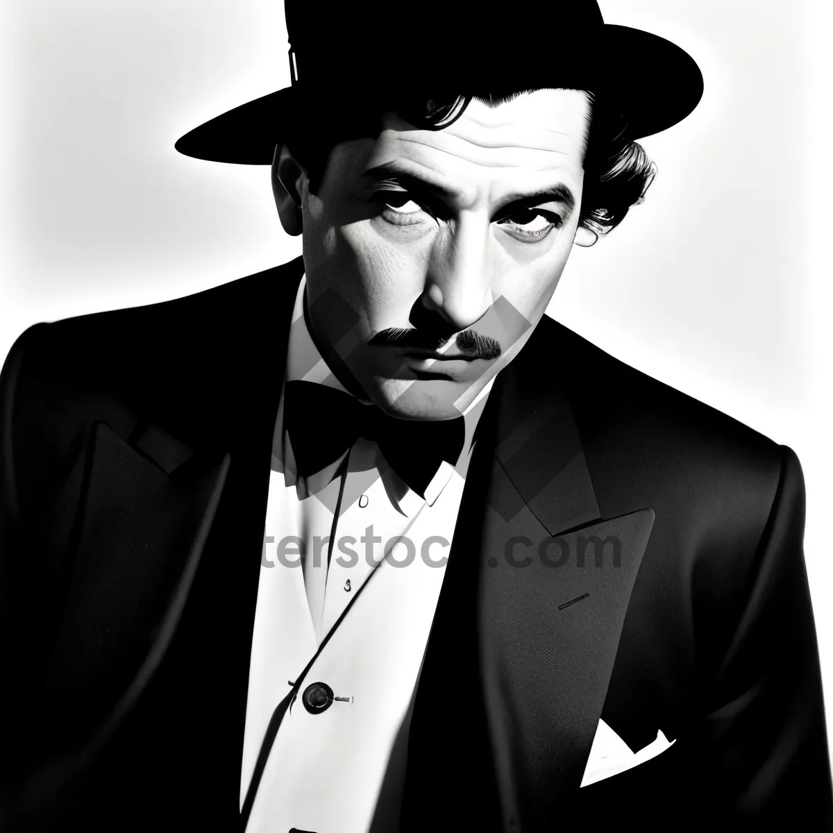 Picture of Professional Businessman in Elegant Suit with Confidence