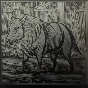 Zebra Sketch: Wildlife's Striped Equine Beauty