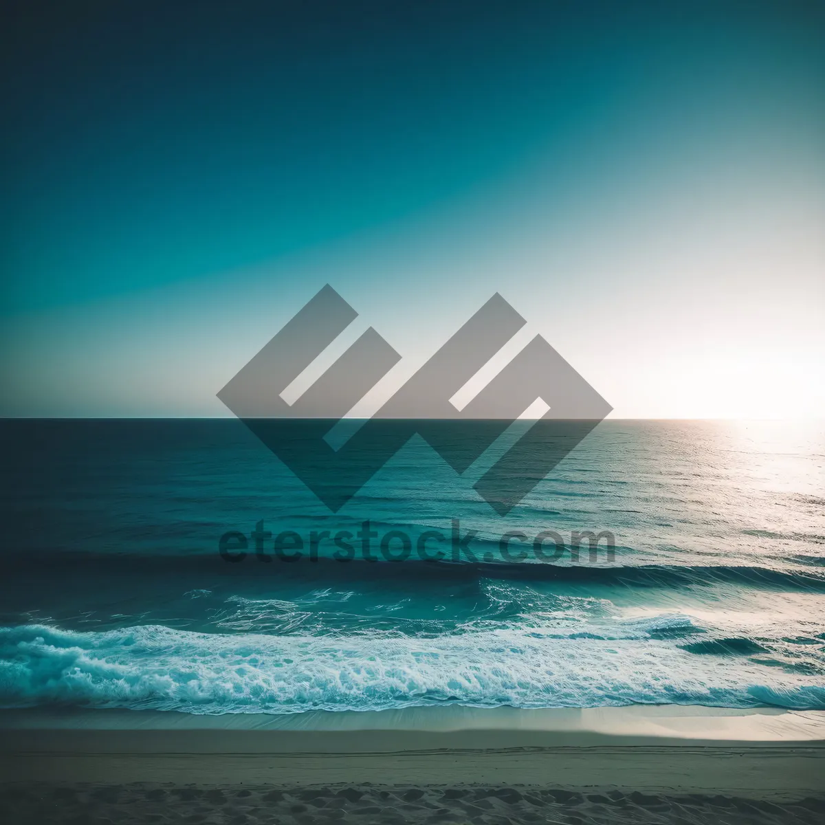 Picture of Tranquil Tropical Beach Sunset