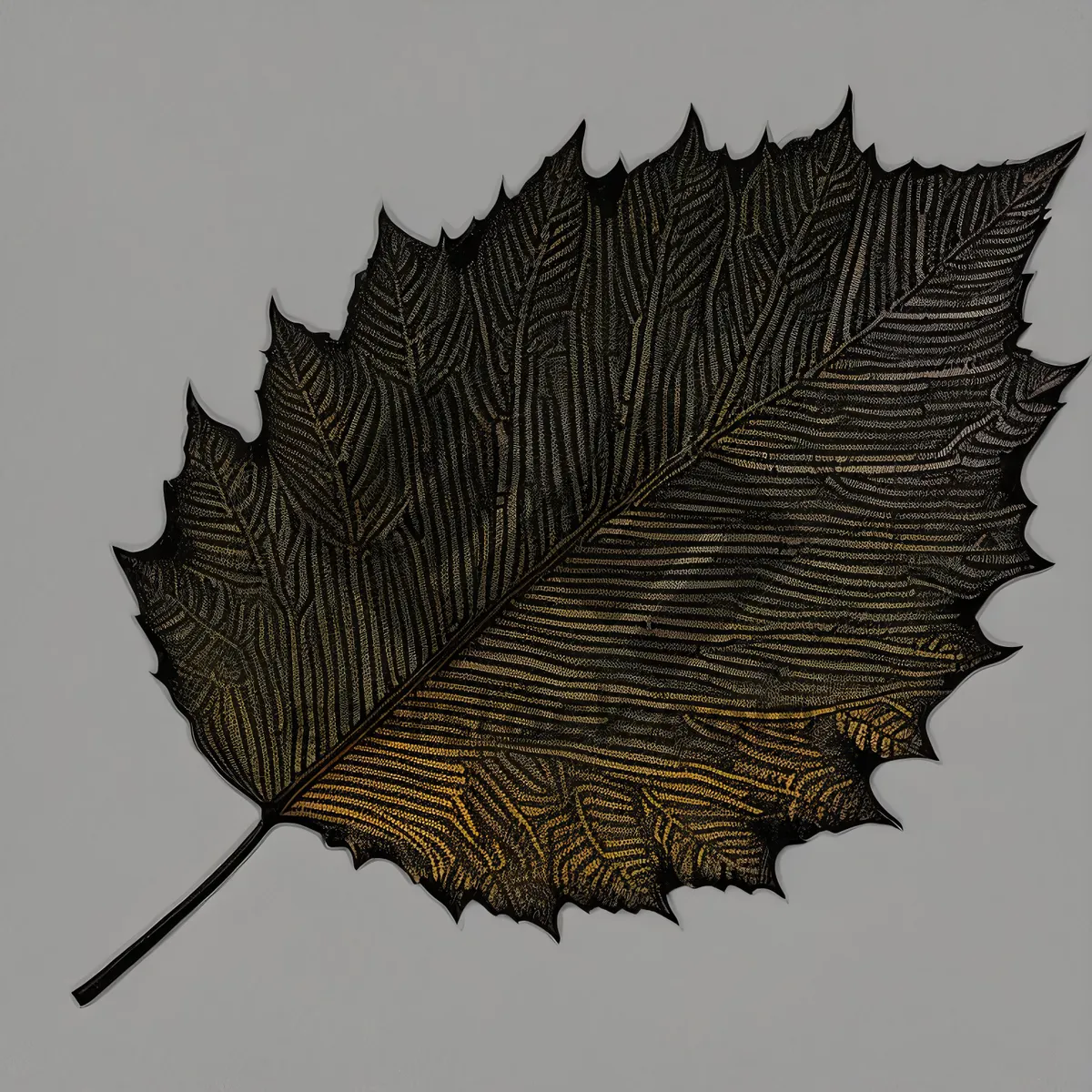 Picture of Autumnal Wicker Parasol at Work