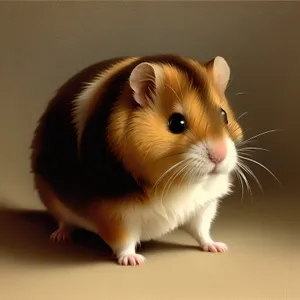 FurryFriend-CuteHamster-FluffyWhiskers-PetPortrait