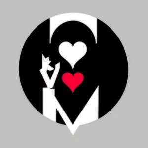 Shiny Black Button Set: Iconic Symbol Signs