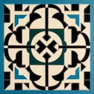 Cartoon bank symbol for heraldry facility design